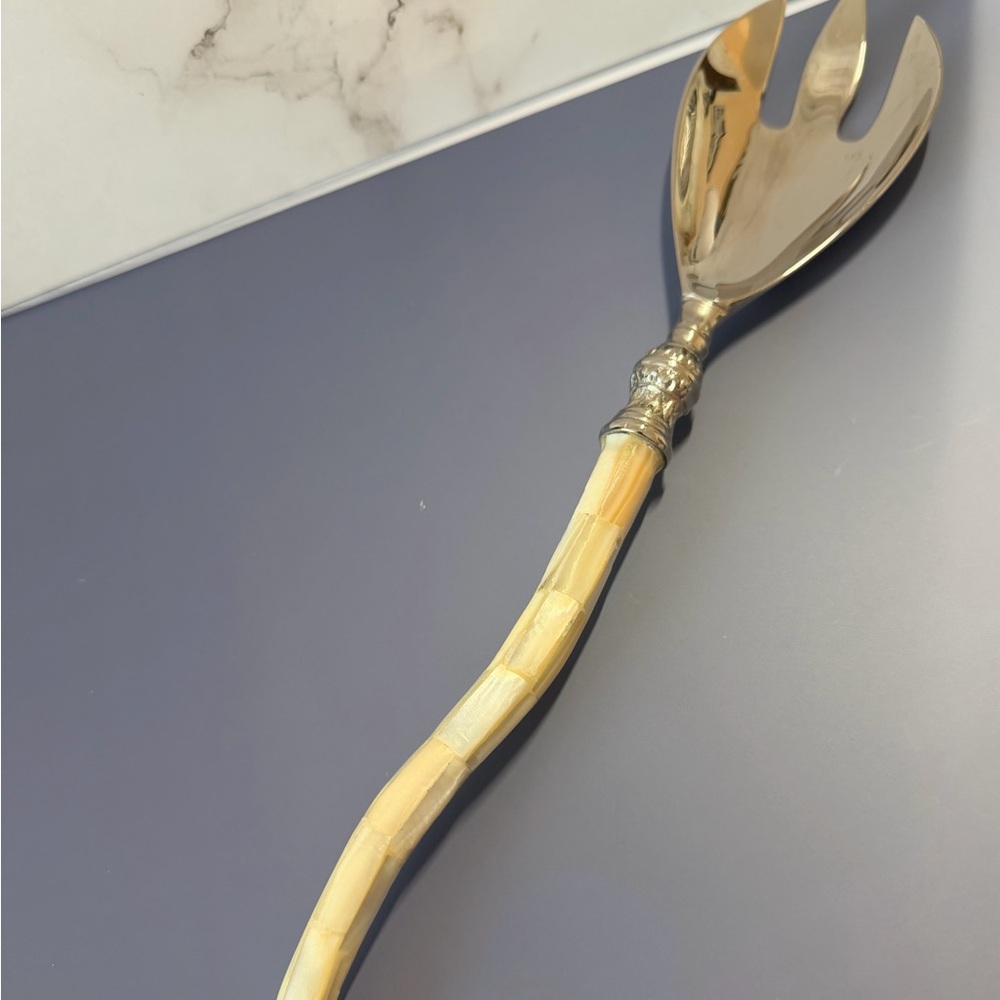 Elegant Cream and Silver Serving Set - Home Accents - Picture 9 of 10